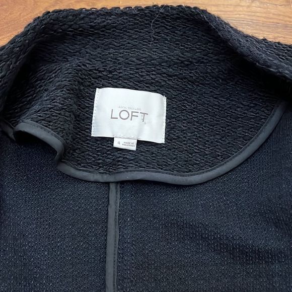 Ann Taylor Loft Sweater Jacket Size 4 - Picture 7 of 16